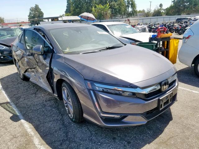 JHMZC5F14KC002135 - 2019 HONDA CLARITY GRAY photo 1