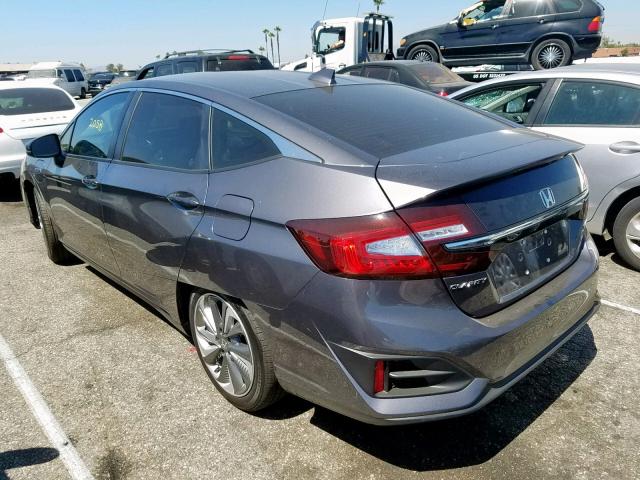 JHMZC5F14KC002135 - 2019 HONDA CLARITY GRAY photo 3