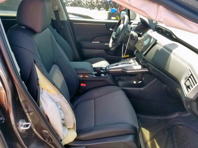 JHMZC5F14KC002135 - 2019 HONDA CLARITY GRAY photo 5