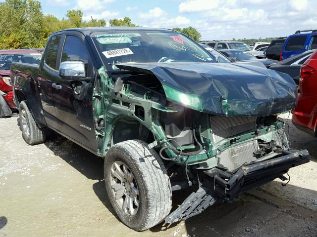 1GCHSCE32G1257389 - 2016 CHEVROLET COLORADO L GREEN photo 1
