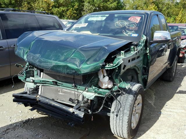 1GCHSCE32G1257389 - 2016 CHEVROLET COLORADO L GREEN photo 2