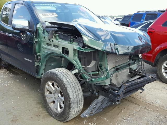 1GCHSCE32G1257389 - 2016 CHEVROLET COLORADO L GREEN photo 9