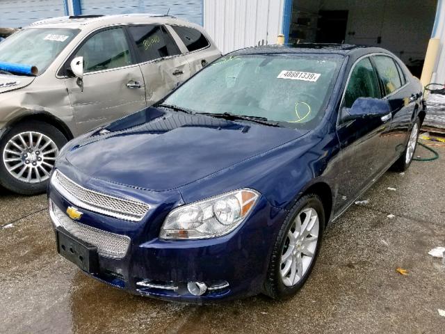 1G1ZE5E12BF215816 - 2011 CHEVROLET MALIBU LTZ ლურჯი ფოტო 2