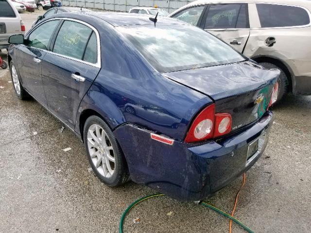 1G1ZE5E12BF215816 - 2011 CHEVROLET MALIBU LTZ ლურჯი ფოტო 3