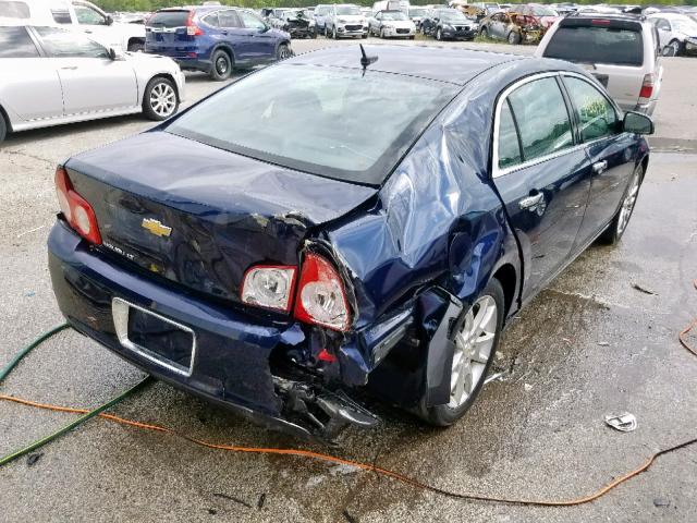 1G1ZE5E12BF215816 - 2011 CHEVROLET MALIBU LTZ ლურჯი ფოტო 4