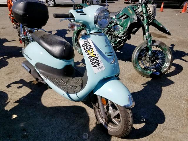 RFGBS1HE7KXAW1316 - 2019 SYM SCOOTER BLUE photo 1