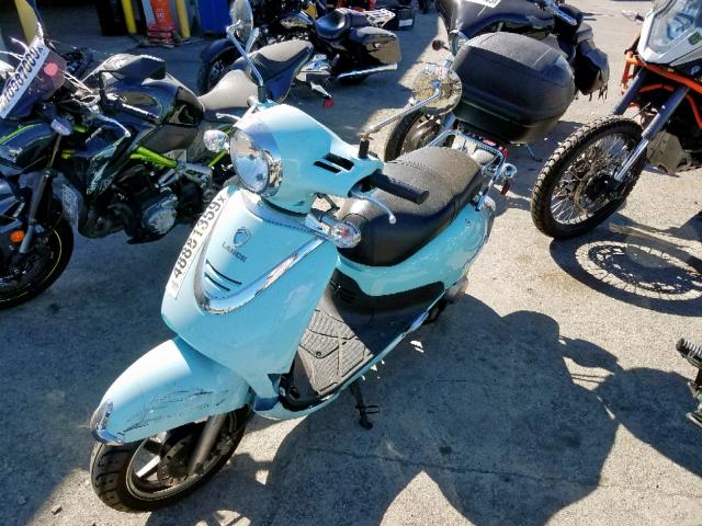 RFGBS1HE7KXAW1316 - 2019 SYM SCOOTER BLUE photo 2