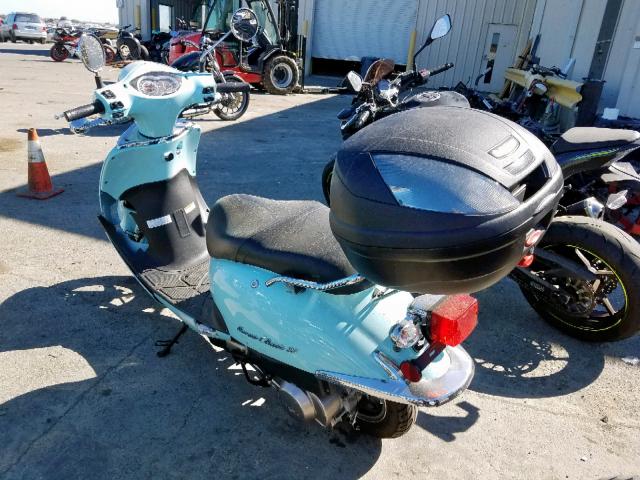RFGBS1HE7KXAW1316 - 2019 SYM SCOOTER BLUE photo 3