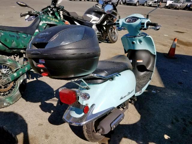 RFGBS1HE7KXAW1316 - 2019 SYM SCOOTER BLUE photo 4