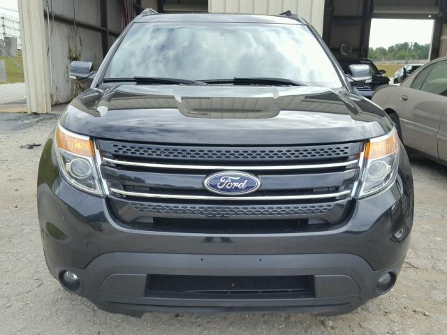 1FM5K8F83EGA73577 - 2014 FORD EXPLORER L BLACK photo 9