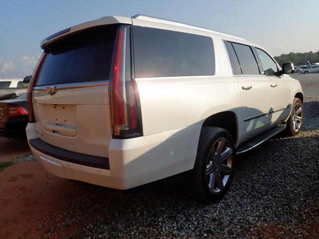 1GYS4JKJ0GR297098 - 2016 CADILLAC ESCALADE E WHITE photo 4