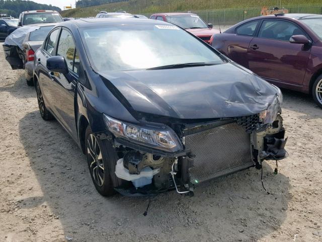 19XFB2F94DE092703 - 2013 HONDA CIVIC EXL 黑色 照片 1