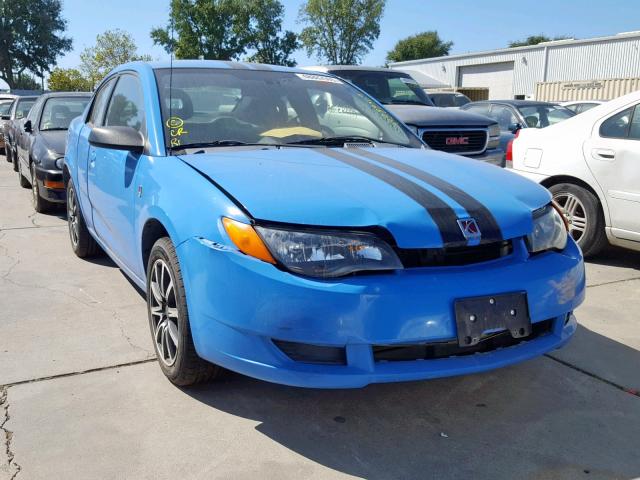 1G8AN12F15Z156672 - 2005 SATURN ION LEVEL BLUE photo 1