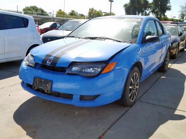1G8AN12F15Z156672 - 2005 SATURN ION LEVEL BLUE photo 2