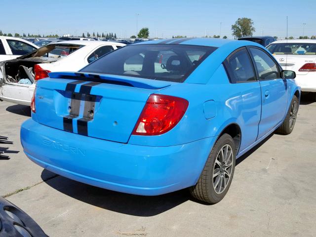 1G8AN12F15Z156672 - 2005 SATURN ION LEVEL BLUE photo 4