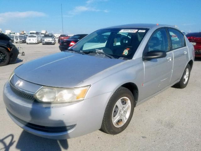 1G8AG52F94Z188561 - 2004 SATURN ION LEVEL SILVER photo 2
