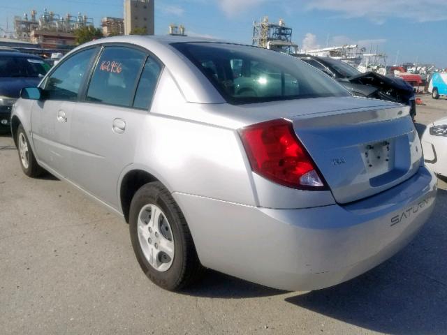 1G8AG52F94Z188561 - 2004 SATURN ION LEVEL SILVER photo 3