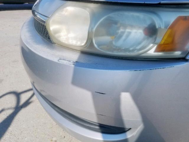 1G8AG52F94Z188561 - 2004 SATURN ION LEVEL SILVER photo 9
