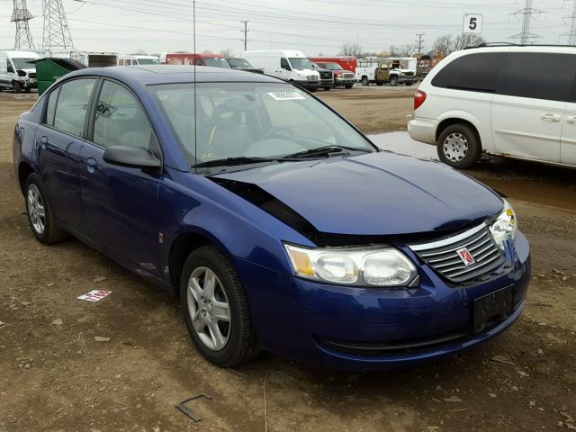 1G8AJ58F96Z194355 - 2006 SATURN ION LEVEL BLUE photo 1