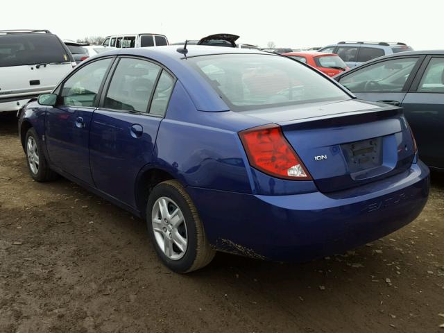 1G8AJ58F96Z194355 - 2006 SATURN ION LEVEL BLUE photo 3