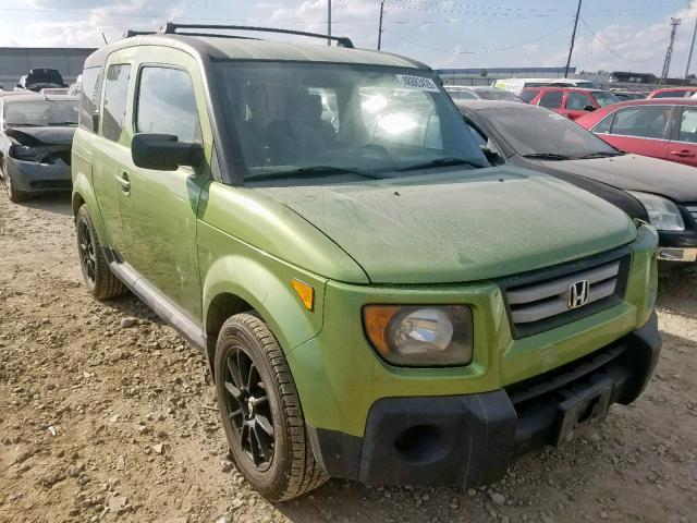 5J6YH27738L000749 - 2008 HONDA ELEMENT EX GREEN photo 1