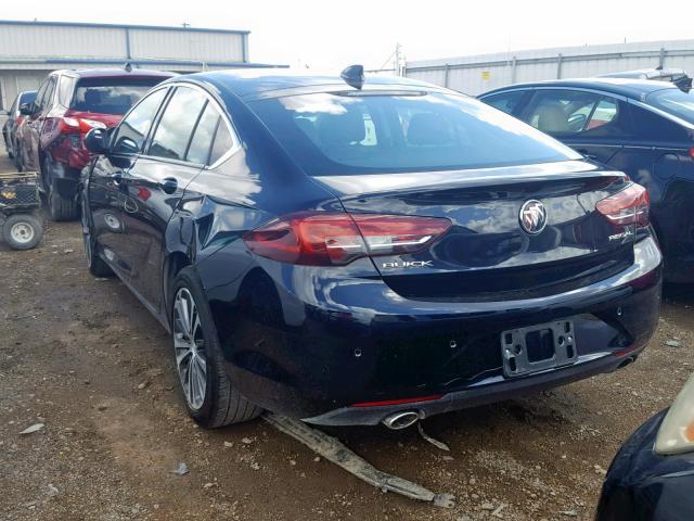 W04GM6SX0J1088568 - 2018 BUICK REGAL PREF BLACK photo 3