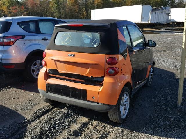 WMEEK31X88K085989 - 2008 SMART FORTWO PAS 蓝色 照片 4