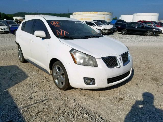 5Y2SP67019Z440993 - 2009 PONTIAC VIBE WHITE photo 1