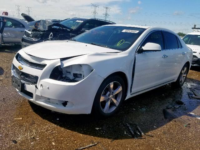 1G1ZC5E00CF204313 - 2012 CHEVROLET MALIBU 1LT 白色 照片 2