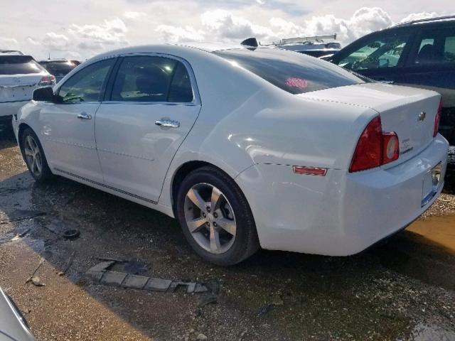 1G1ZC5E00CF204313 - 2012 CHEVROLET MALIBU 1LT 白色 照片 3