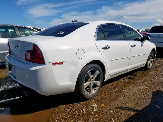 1G1ZC5E00CF204313 - 2012 CHEVROLET MALIBU 1LT 白色 照片 4