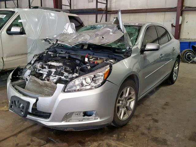 1G11C5SA0DF354305 - 2013 CHEVROLET MALIBU 1LT 银色 照片 2