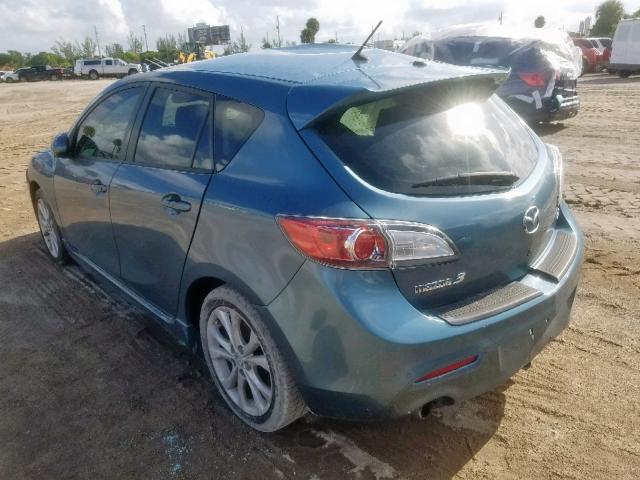 JM1BL1K51B1459436 - 2011 MAZDA 3 S BLUE photo 3