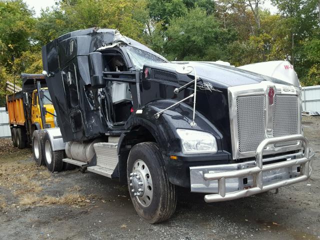 1XKZDP0X6FJ452026 - 2015 KENWORTH CONSTRUCTI BLACK photo 1