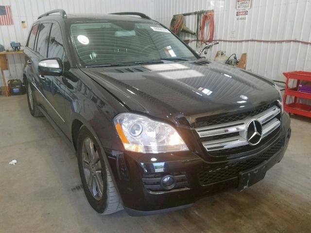 4JGBF71E69A509135 - 2009 MERCEDES-BENZ GL 450 4MA BLACK photo 1