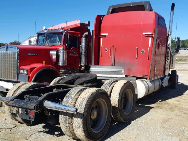 1XKWDR9X01J878286 - 2001 KENWORTH CONSTRUCTI RED photo 4