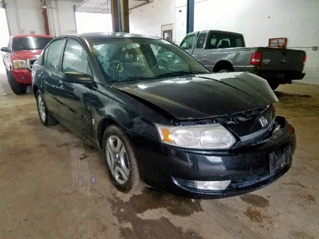 1G8AL52F93Z139662 - 2003 SATURN ION LEVEL BLACK photo 1