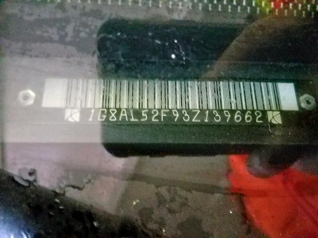 1G8AL52F93Z139662 - 2003 SATURN ION LEVEL BLACK photo 10