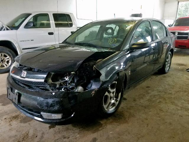 1G8AL52F93Z139662 - 2003 SATURN ION LEVEL BLACK photo 2