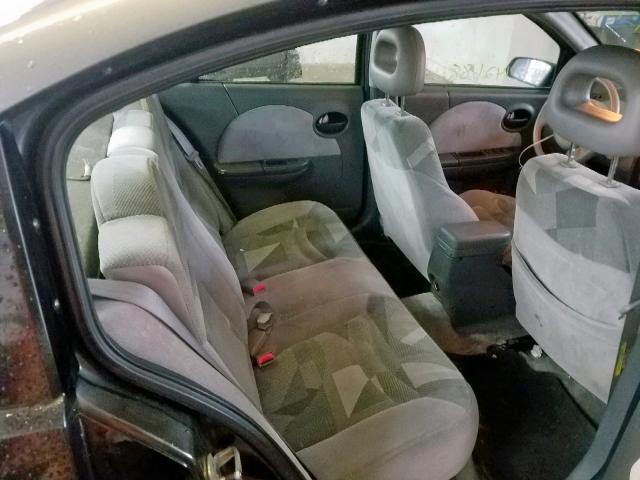 1G8AL52F93Z139662 - 2003 SATURN ION LEVEL BLACK photo 6