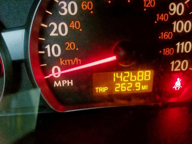 1G8AL52F93Z139662 - 2003 SATURN ION LEVEL BLACK photo 8