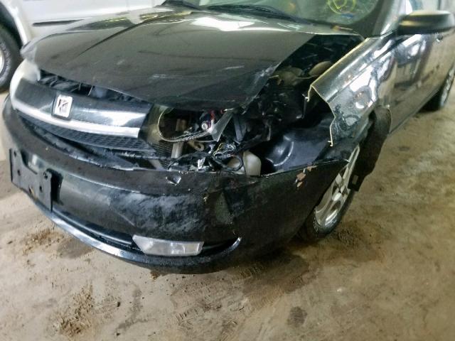 1G8AL52F93Z139662 - 2003 SATURN ION LEVEL BLACK photo 9
