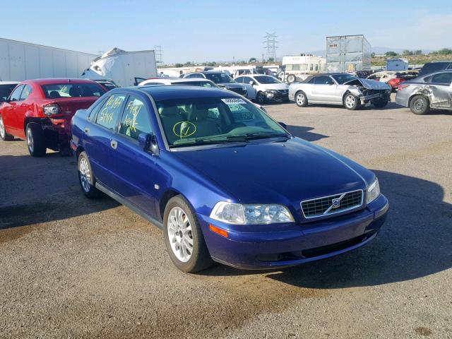 YV1VS27504F026530 - 2004 VOLVO S40 1.9T BLUE photo 1