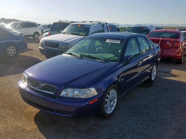 YV1VS27504F026530 - 2004 VOLVO S40 1.9T BLUE photo 2