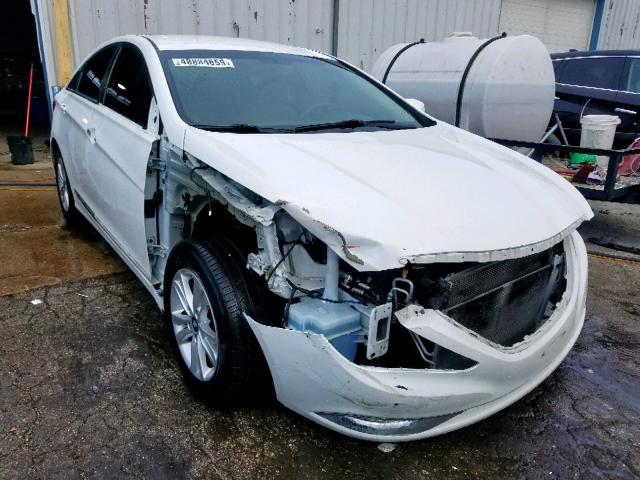 5NPEB4AC2BH212694 - 2011 HYUNDAI SONATA GLS WHITE photo 1