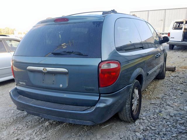 2A4GP54L36R713382 - 2006 CHRYSLER TOWN & COU GREEN photo 4