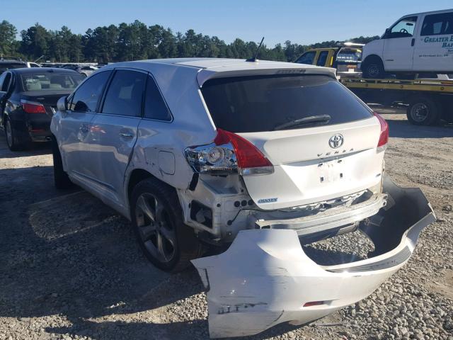 4T3BK3BB9BU059050 - 2011 TOYOTA VENZA BASE WHITE photo 3