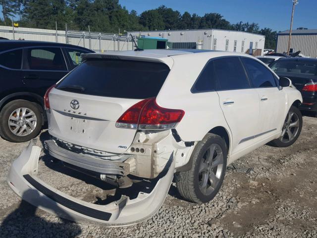 4T3BK3BB9BU059050 - 2011 TOYOTA VENZA BASE WHITE photo 4