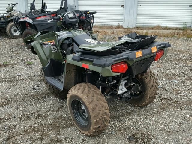 4XASEA571JA250601 - 2018 POLARIS SPORTSMAN GREEN photo 3