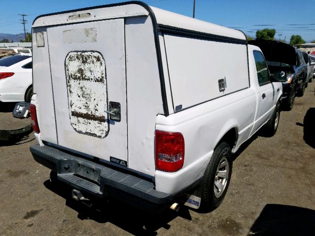 1FTKR1AD3BPB02280 - 2011 FORD RANGER WHITE photo 4